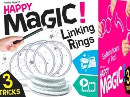 HAPPY MAGIC! LINKING RINGS For Cheap