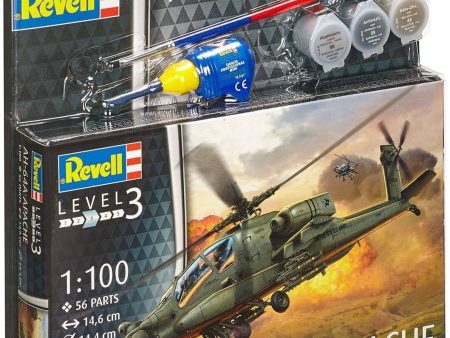 REVELL 1 100 AH-64A APACHE STARTER SET on Sale