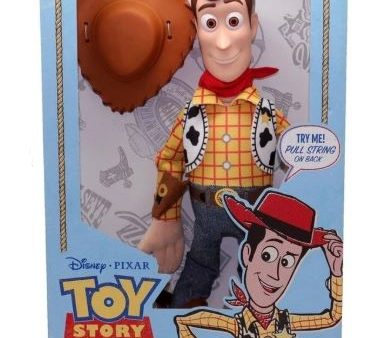 TOY STORY - TALKING WOODY 14 INCH PLUSH - CLASSIC Sale