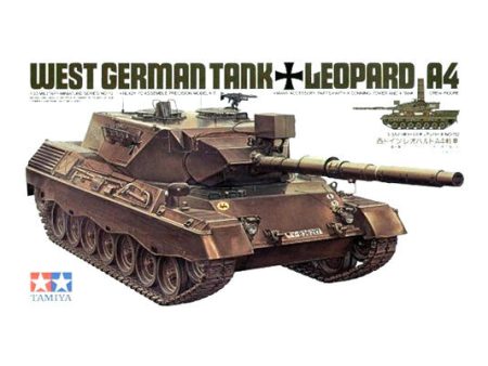 TAMIYA 1 35 WEST GERMAN TANK LEOPARD A4 Hot on Sale