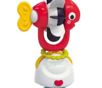 HOLA - 2 IN 1 HIGH CHAIR TOYS & BABY RATTLE - WINDMILL FISH For Sale