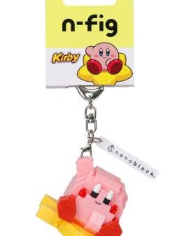 NANOBLOCK N-FIG BAG CLIP - KIRBY WARP STAR Cheap