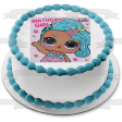 LOL Surprise Splash Queen Birthday Girl Edible Cake Topper Image ABPID50980 Fashion