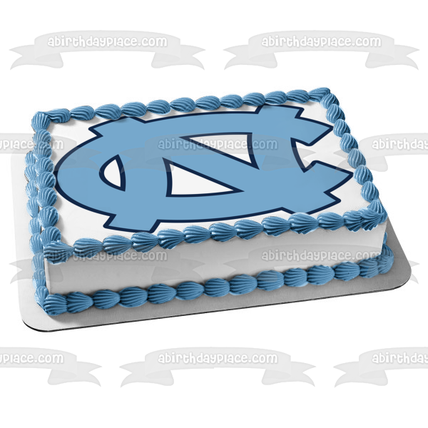 North Carolina State University Tar Heels Logo NCAA Edible Cake Topper Image ABPID50995 Fashion