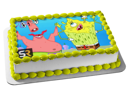 SpongeBob SquarePants Patrick Edible Cake Topper Image ABPID50987 Supply