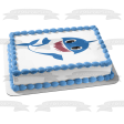 Baby Shark Blue Baby Shark Edible Cake Topper Image ABPID50977 For Discount