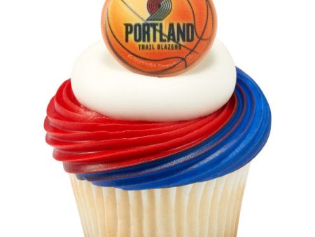 NBA Portland Trail Blazers Team Basketball Cupcake Rings Online