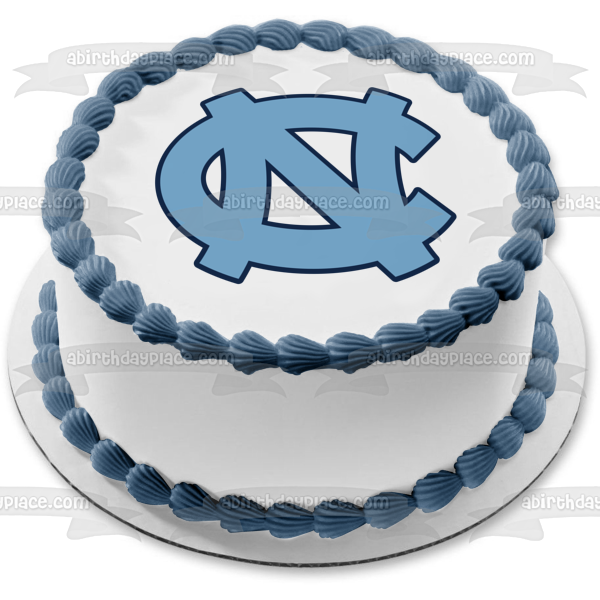 North Carolina State University Tar Heels Logo NCAA Edible Cake Topper Image ABPID50995 Fashion