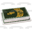 Baylor University Bears Logo NCAA College Sports Edible Cake Topper Image ABPID51007 Cheap