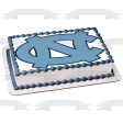 North Carolina State University Tar Heels Logo NCAA Edible Cake Topper Image ABPID50995 Fashion