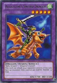 Alligator s Sword Dragon [TU08-EN008] Rare Sale